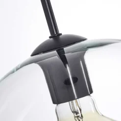 Suspension Verre 30 Cm Koyoto Clair, 1 Lumiere