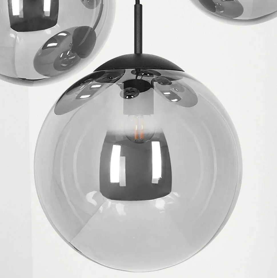 Suspension Voluntad Noir, 5 Lumieres