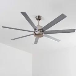 Ventilateur De Plafond Aargaard Acier Inoxydable, Telecommandes
