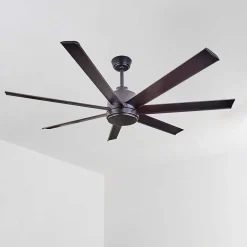 Ventilateur De Plafond Aargaard Noir, Telecommandes