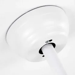 Ventilateur De Plafond Doha Led Blanc, 1 Lumiere, Telecommandes