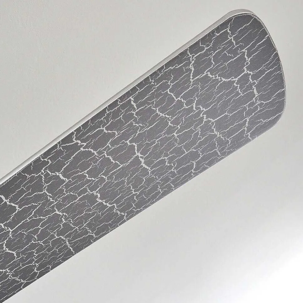 Ventilateur De Plafond Marigliano Gris, Argente