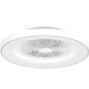 Ventilateur De Plafond Mantra Tibet Led Blanc, 1 Lumiere, Telecommandes