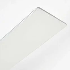 Ventilateur De Plafond Valletta Chrome, Argente, Blanc, 1 Lumiere