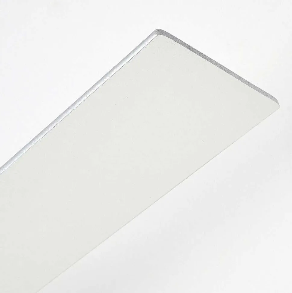 Ventilateur De Plafond Valletta Chrome, Argente, Blanc, 1 Lumiere