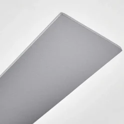 Ventilateur De Plafond Valletta Chrome, Argente, Blanc, 1 Lumiere