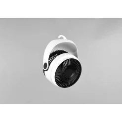 Ventilateur De Table Reality Tempest Led Blanc, 1 Lumiere