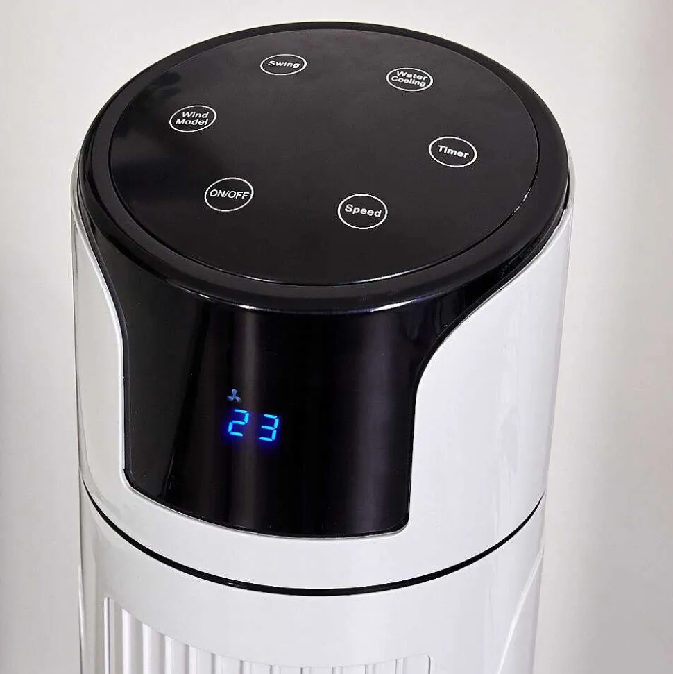 Ventilateur Urbino Tower Noir, Blanc, Telecommandes