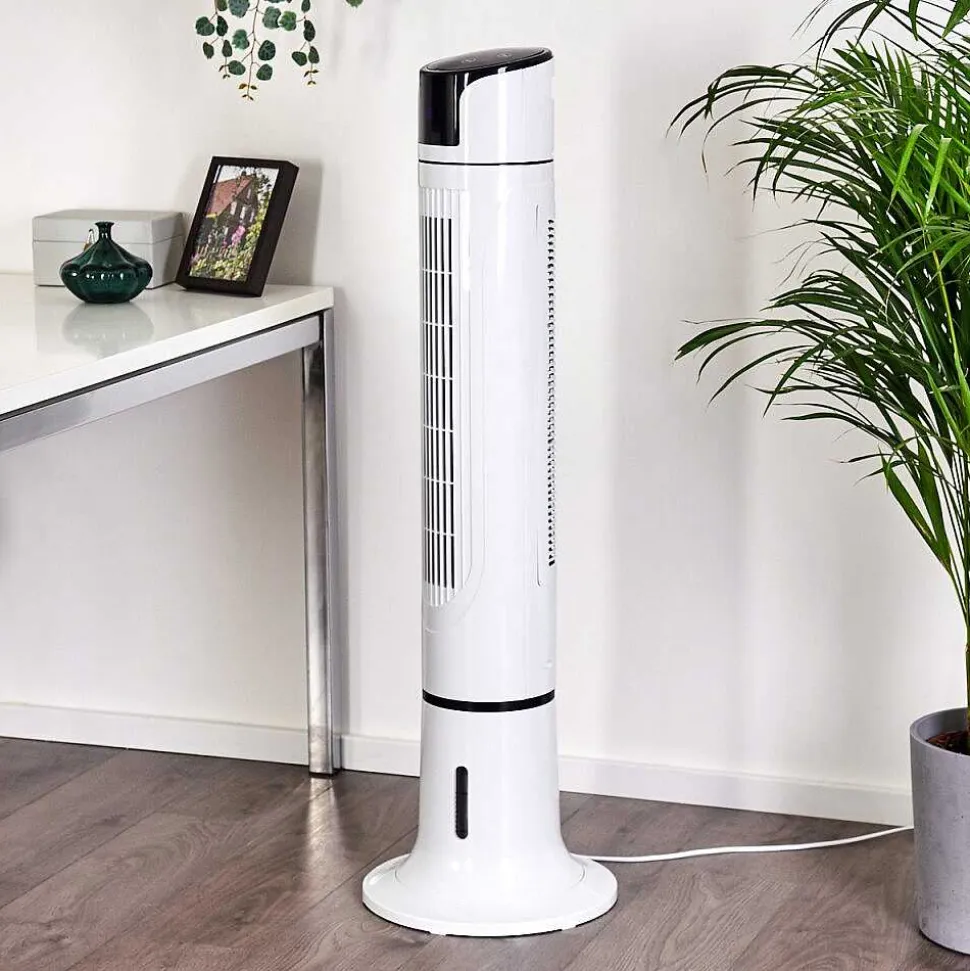 Ventilateur Urbino Tower Noir, Blanc, Telecommandes
